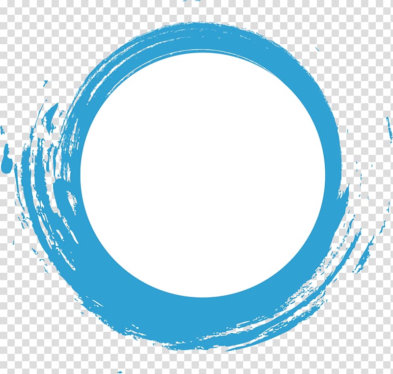 Pintura branca e azul-petróleo, criatividade, aquarela azul círculo