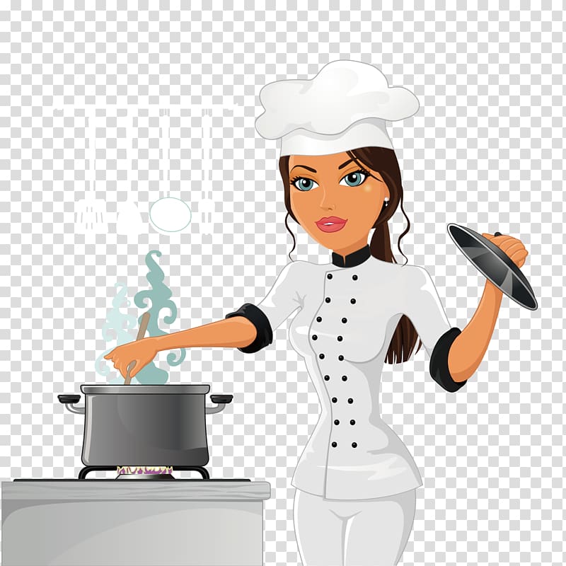 Mulher Em Uniforme De Chef Cozinha Ilustração ícone De Chef De Cozinha Cozinha Cozinheiros Png 