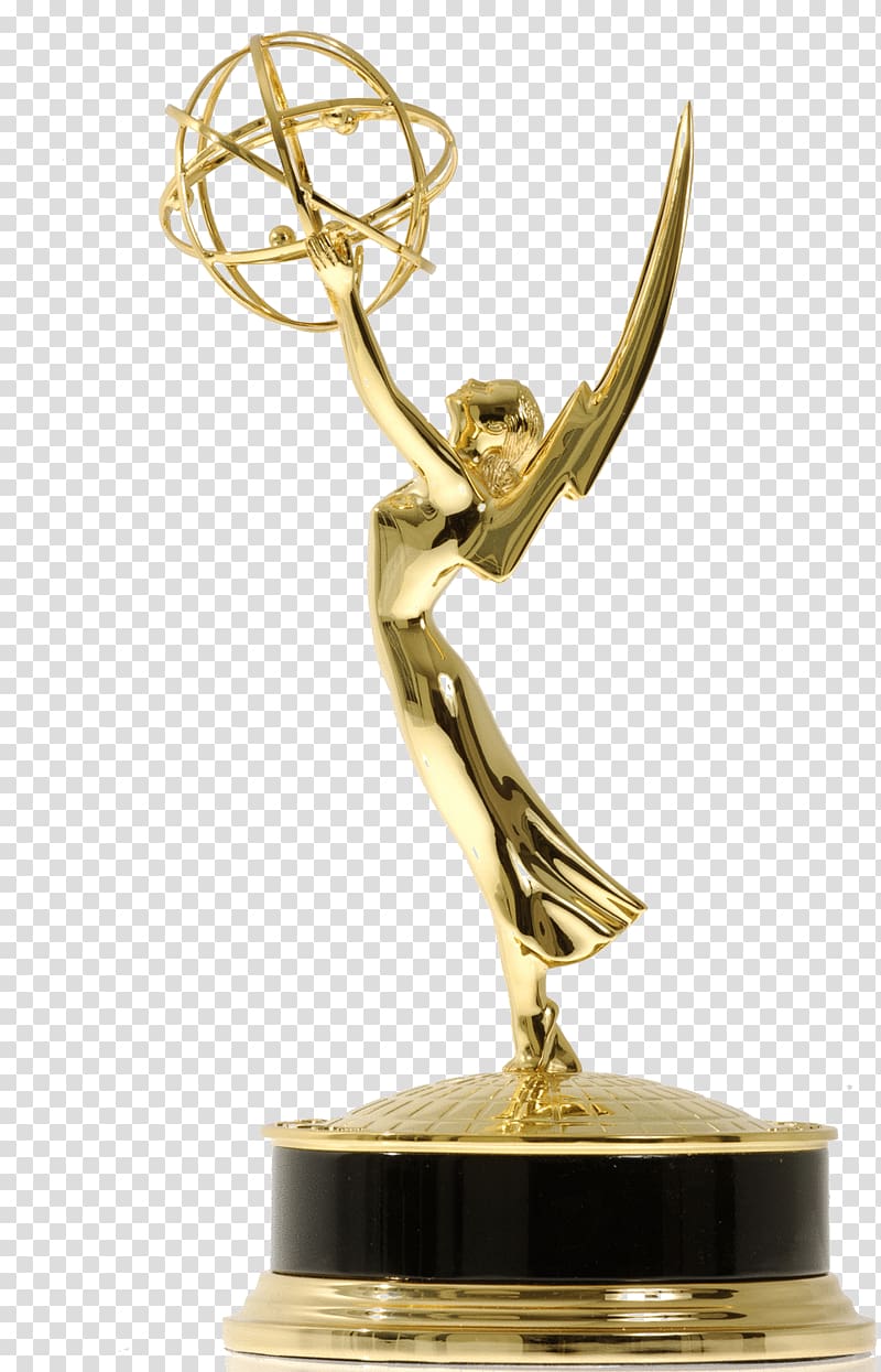 Ilustração do troféu de ouro, prêmio Primetime Emmy Award Daytime Emmy